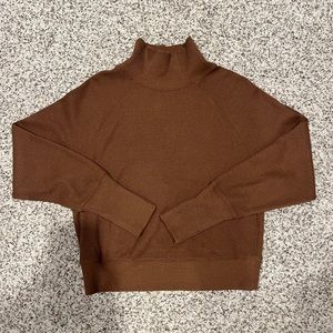 All Yoga Waffle Knit Turtleneck
